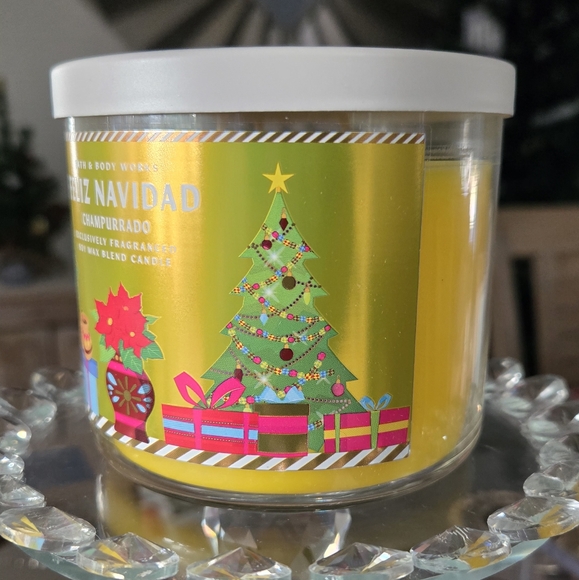 Feliz Navidad CHAMPURRADO Bath & Body Works Candle - Picture 6 of 6